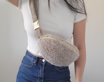 KNITTING PATTERN x Teddy Belt Bag