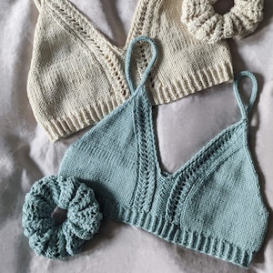 Knit Bralette Pattern 