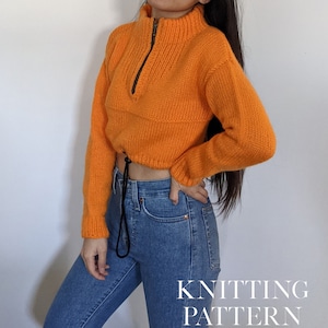 KNITTING PATTERN x  Billie Zip