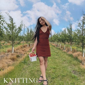 KNITTING PATTERN x Knit Girl Summer Top & Dress