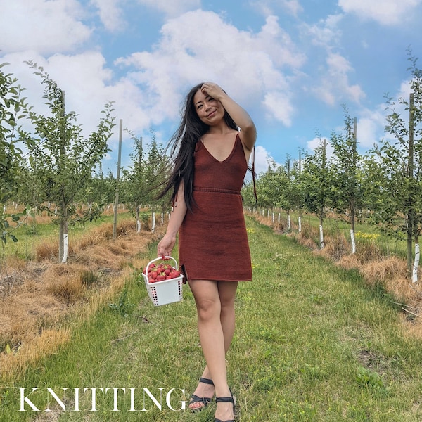 KNITTING PATTERN x Knit Girl Summer Top & Dress