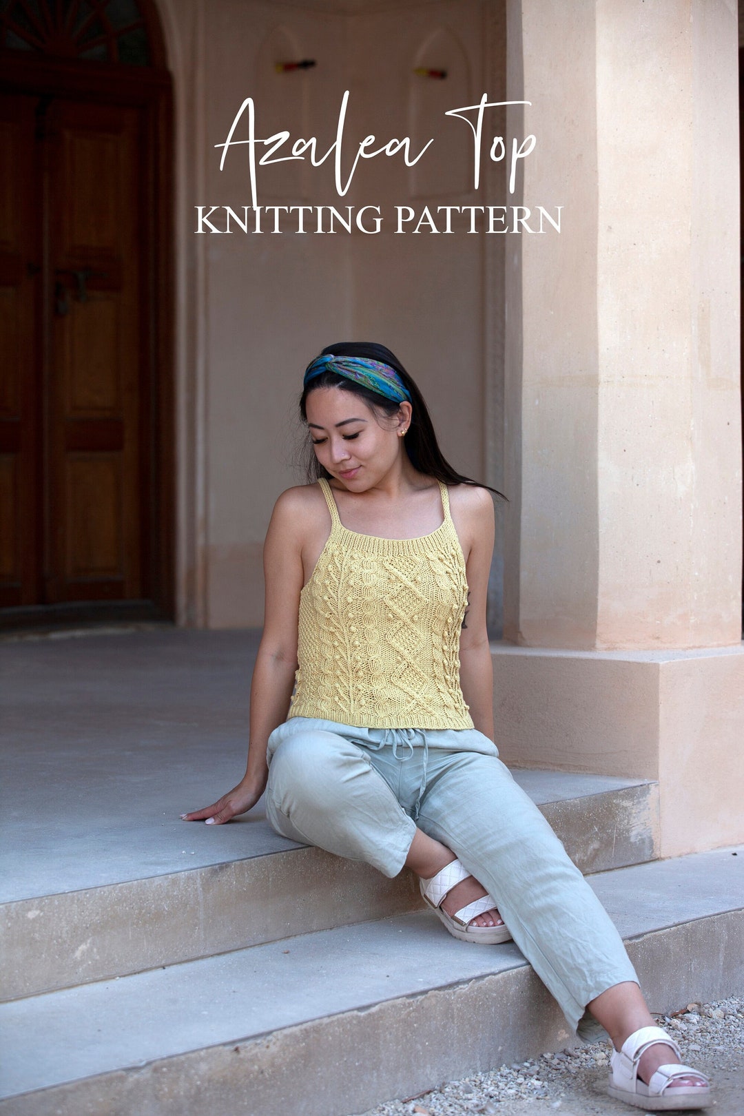KNITTING PATTERN X Azalea Top - Etsy