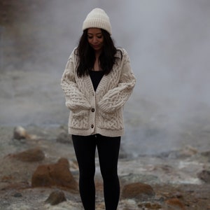 KNITTING PATTERN x River Birch Jacket