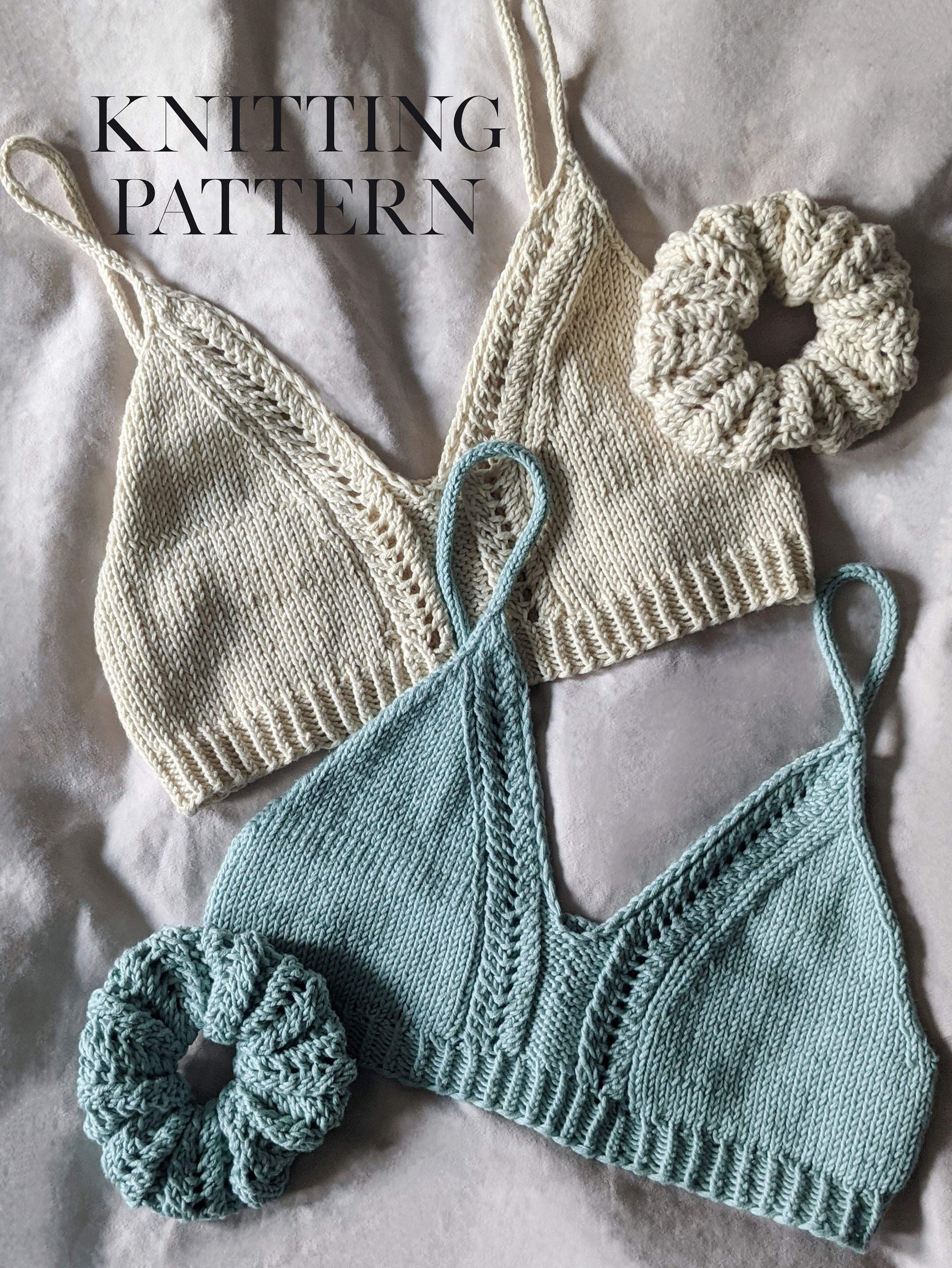 Bra Knitting Pattern -  Canada