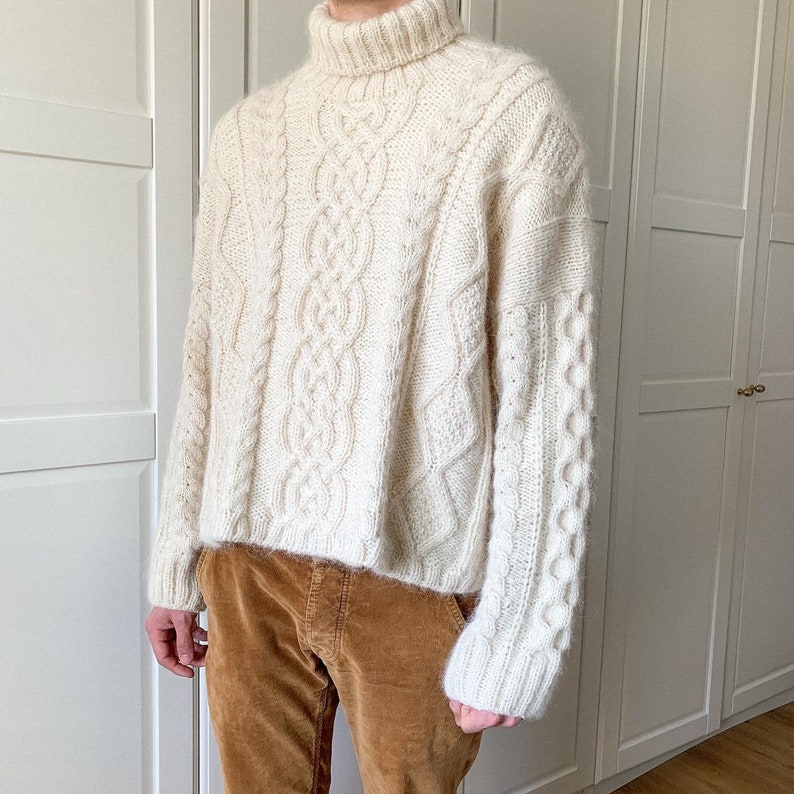 KNITTING PATTERN X Maurizio Sweater - Etsy