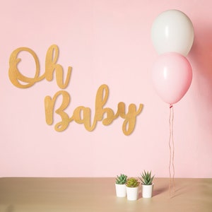 oh baby back drop, oh baby wooden cutout, oh baby, baby shower decoration, baby shower, baby shower backdrop, oh baby backdrop, oh baby sign