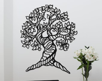TREE OF LIFE | Wooden tree of life, Wooden Wall Art, Arbre de vie, Family Tree, Tree of life wall art, Abstract wall art , Home decor