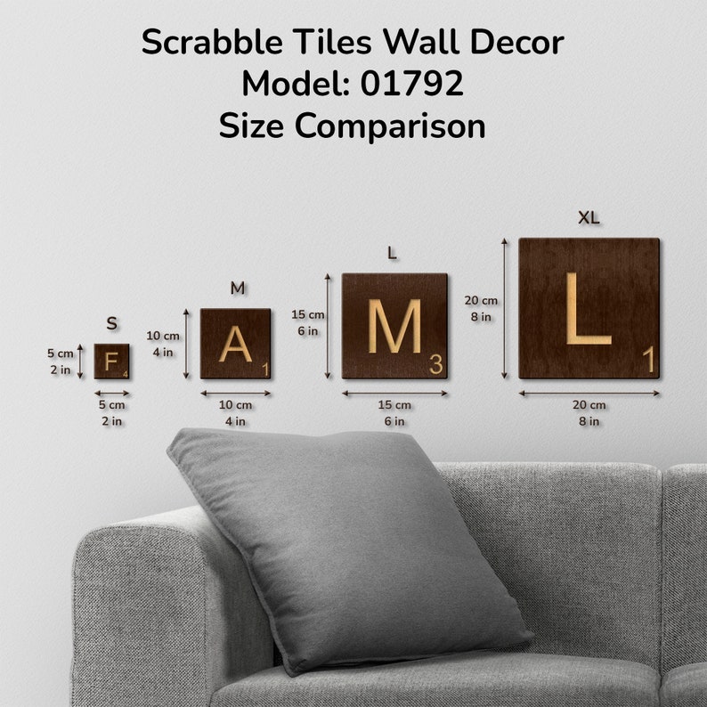Buy Entryway Wall Decor, Hallway Decor, Scrabble Wall Art, Wood