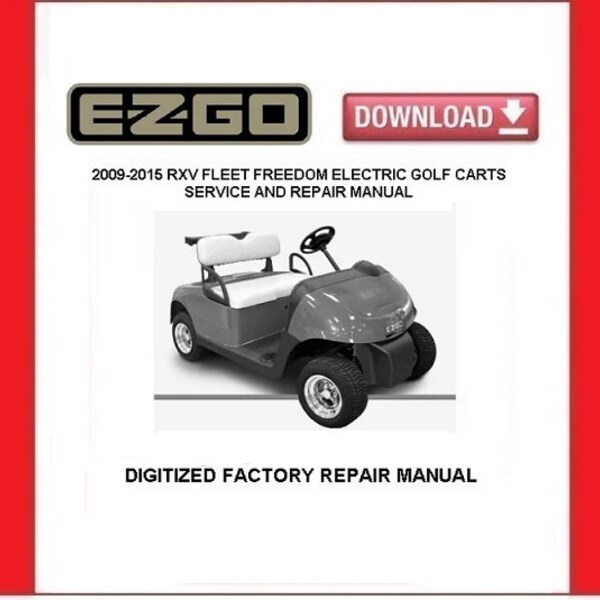 Ezgo Service Manual Etsy