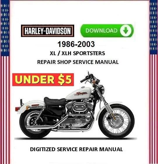 1986-2003 Harley-Davidson Sportster XL / XLH Service Repair Manual pdf Download