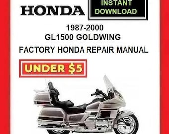Honda Goldwing 1500 GL 1988-2000 Service Repair Manual - Etsy