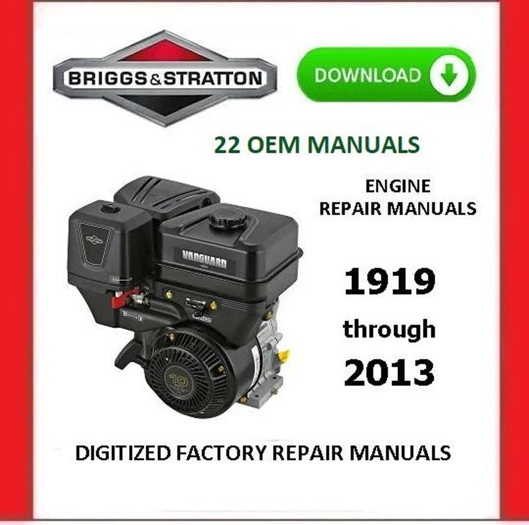 Briggs And Stratton Small Engine Repair Manual Pdf Briggs And Stratton Small Engine Service Repair Manuals (22) Pdf