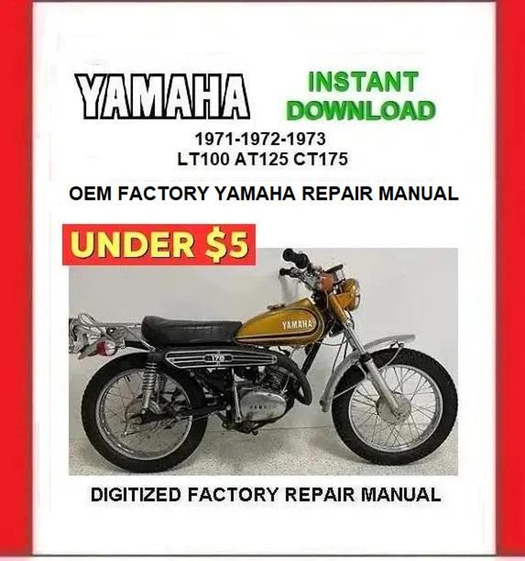 1973 Yamaha Ct3 175 1972 Yamaha 175 Enduro For Sale 1971