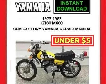 1973-1982 YAMAHA GT80 MX80 Factory Service Repair Manual pdf DOWNLOAD