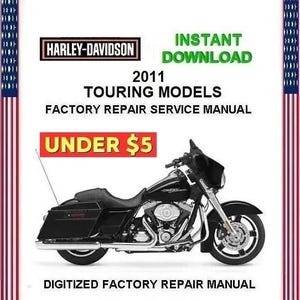 2011 HARLEY DAVIDSON FLHX Touring Models Service Repair Manual pdf Download