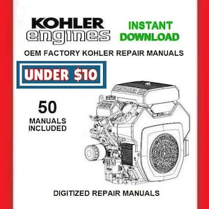 KOHLER ENGINE factory service and repair manuals pdf download