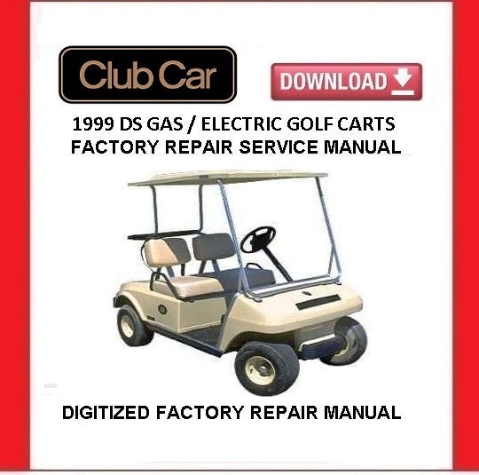 Club Car DS Series (2001-2013) Golf Cart Front Seat Cover Set: Designe –