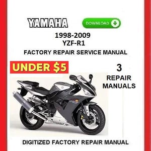 1998-2009 YAMAHA YZF-R1  Factory Service Repair Manual pdf Download