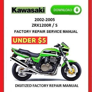 2002 KAWASAKI ZRX1200 R / S Factory Service Repair Manual pdf Download