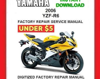 ヤマハ YZF R6 2017-2019 修理マニュアル サービス ワーク