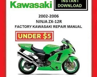 2006-2013 Kawasaki Ninja ZX-14R Service Repair Workshop Manual - Etsy