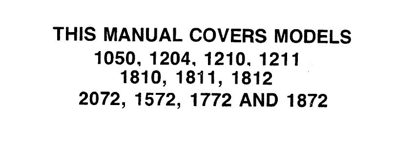 Cub Cadet 1000 Series Lawn Tractors Service Repair Manual Pdf Download