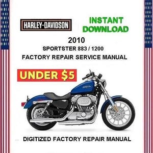 2010 HARLEY DAVIDSON SPORTSTERS 883 / 1200 Service Repair Manual pdf Download