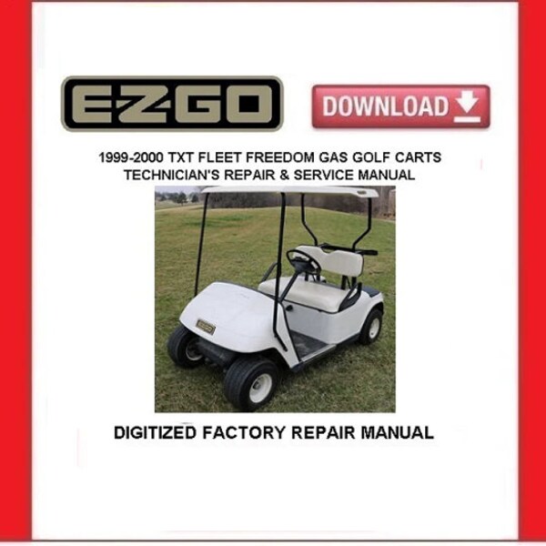 Ezgo Repair Manual Etsy