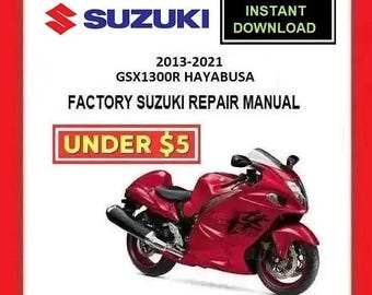 Suzuki GSX1300R Hayabusa Gen 3 2021-2024 Service Repair Workshop