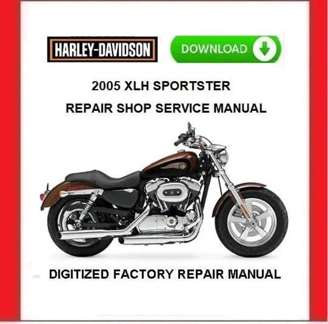 2005 HARLEYDAVIDSON Sportster XLH Service Repair Manual Pdf Download