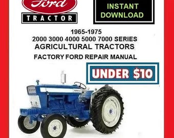 Lotto 3 Manuali Per Trattori Ford 8N Operatori Di Officine - Foto 5