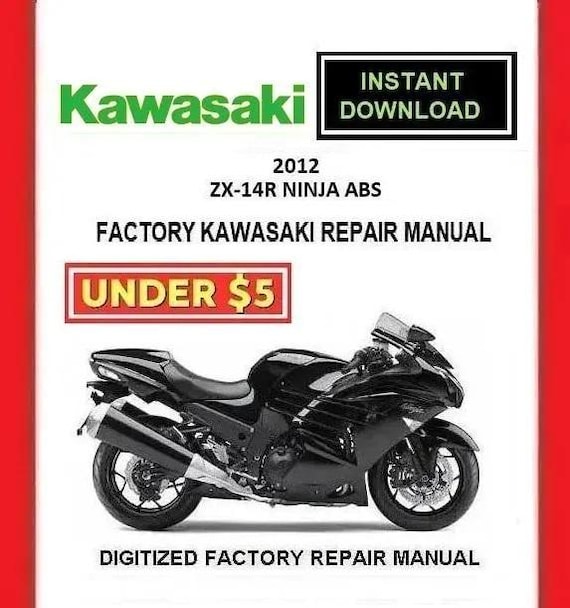 カワサキ 2012年 ZX-14R 日本語サービスマニュアル 2012 KAWASAKI ZX