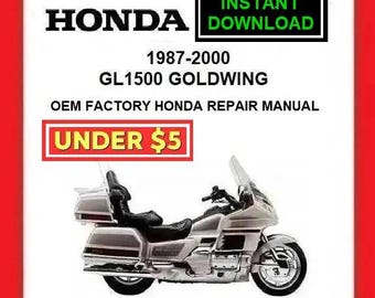1987-2000 HONDA GL1500 GOLDWING Factory Service Repair Manual pdf Download