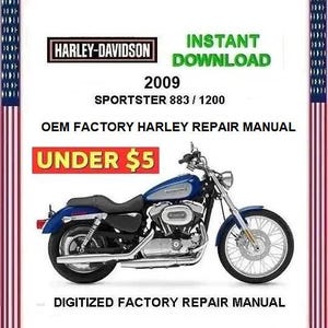 2009 HARLEY DAVIDSON SPORTSTERS 883 / 1200 Service Repair Manual pdf Download
