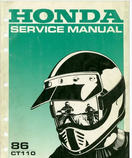 ホンダ CT110 サービスマニュアル ホンダ HONDA サービスマニュアル ハンターカブCT110 DVD・書籍
