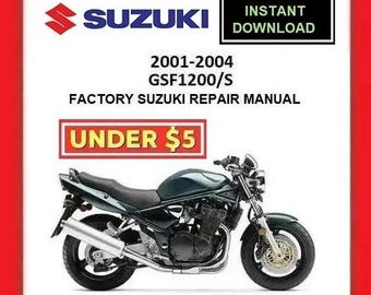 SUZUKI GSF1200 サービスマニュアル パーツリスト GSF1200サービスマニュアル GSF1200サービスマニュアル パーツリスト6