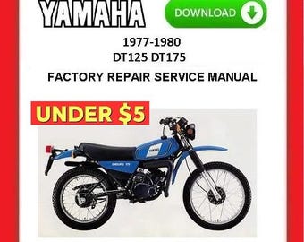 1977 YAMAHA DT125 DT175 Factory Service Repair Manual pdf Download