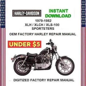 1982 HARLEY DAVIDSON SPORTSTERS Service Repair Manual pdf Download