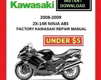 Kawasaki Ninja ZX-14R Motorcycle Service Manual (PDF