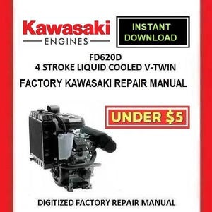 KAWASAKI FD620D V-TWIN Series Engine Factory Service Repair Manual pdf Download