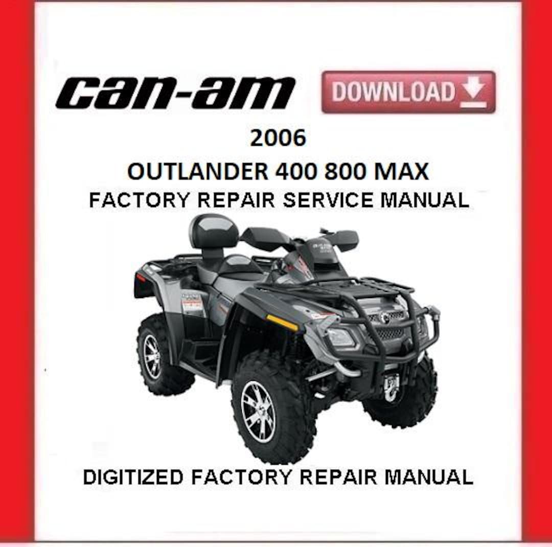 2006 CAN AM OUTLANDER 400 SERVICE MANUAL PDF intelligence overview