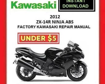 Kawasaki Ninja ZX-14R Motorcycle Service Manual (PDF