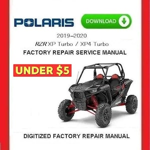 2019-2020 POLARIS RZR1000 EXP 1000 XP4 Werksservice Reparaturanleitung pdf Download