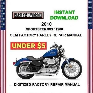 2010 HARLEY DAVIDSON SPORTSTERS 883 / 1200 Service Repair Manual pdf Download