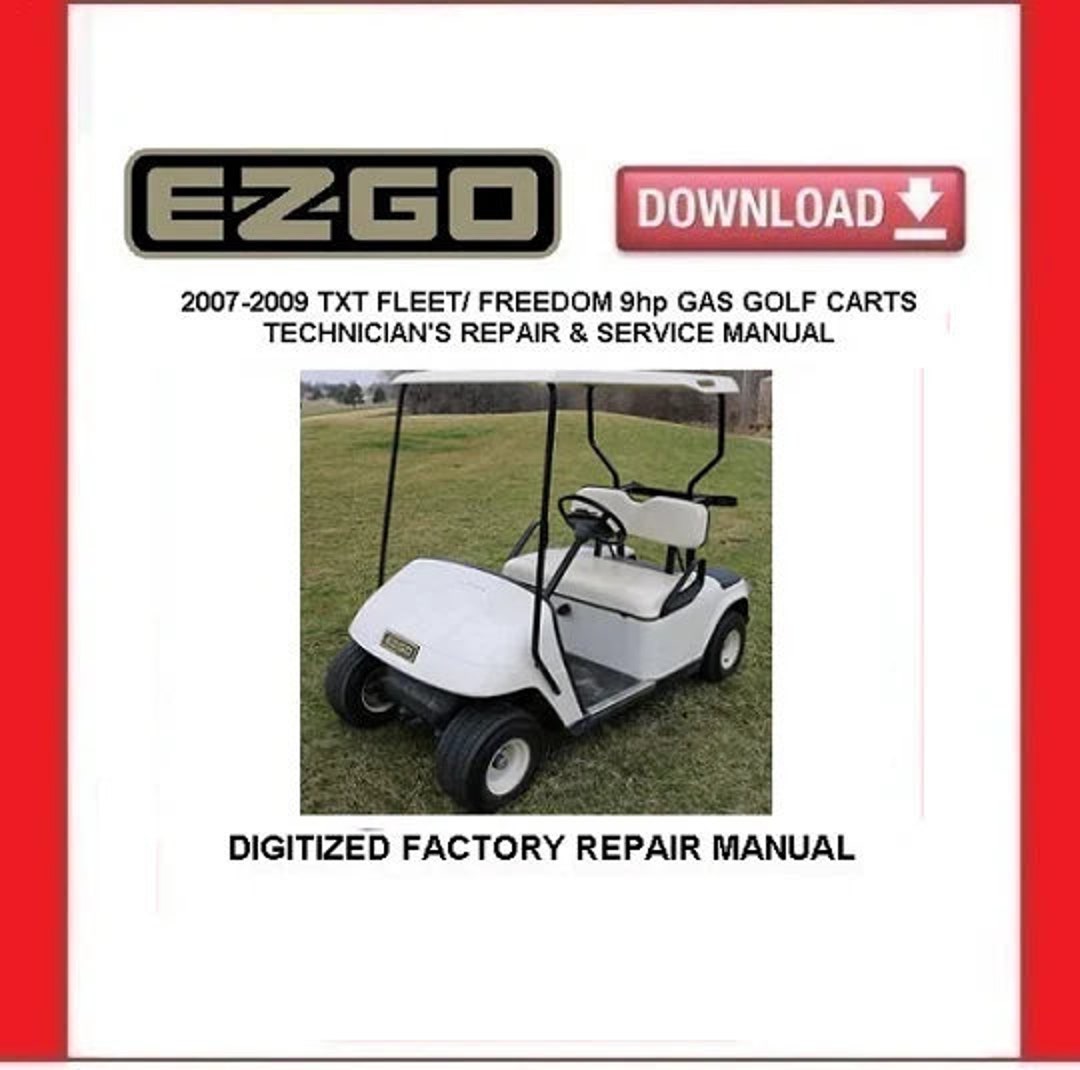 EZGO TXT SERVICE MANUAL PDF visual data 6