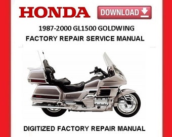 1987-2000 HONDA GL1500 GOLDWING Factory Service Repair Manual pdf Download