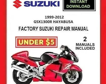 SUZUKI GSX1300R HAYABUSA 1999-2012 工場サービス修理マニュアル pdf