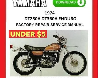 1974 YAMAHA DT250A / DT360A Factory Service Repair Manual pdf Download
