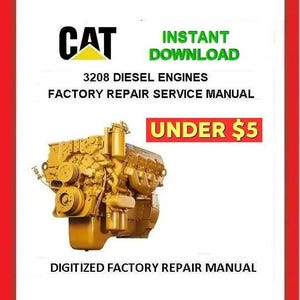CATERPILLAR 3208 Diesel Engines Service Repair Manual pdf Download