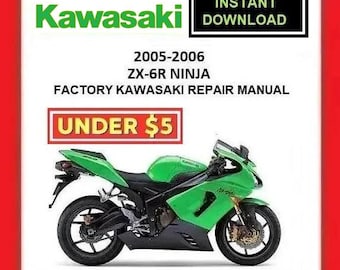 2005-2006 KAWASAKI NINJA ZX-6R Factory Service Repair Manual Pdf